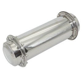 Time Capsule Anti-Corrosion Waterproof Stainless Steel Capsule Container Durable Lock Container for Future Graduation Gift (13.4 Inch)