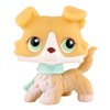 Miniature Cat and Dog Puppy Kitten Fox Figures Pet compitable