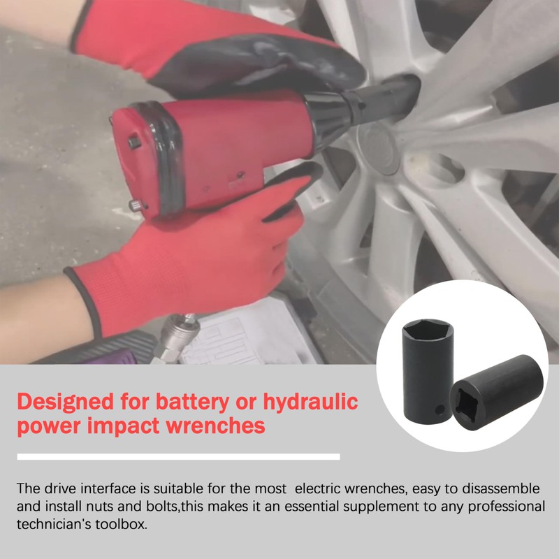 Penta Socket - 1/2" Drive 13/16" 5-Point Additional combinationsPenta Socket