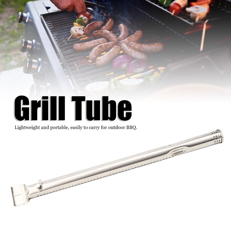 4Pcs Stainless Steel Grill Burners Tube Replacement Accessories Fit for