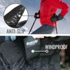 devembr Ski Mittens with Wrist Guards, Snowboarding Mittens Touchscreen, Snow