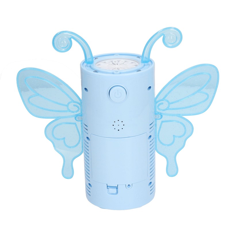Electric Bubble Machine Automatic Multi Holes Butterfly Shape Portable Lightweight