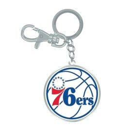 Pro Specialties Group philadelphia 76ers keychain zamac logo