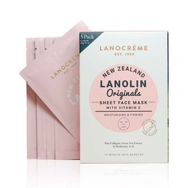 Lanocreme-Sheet Face Mask with Vitamin E