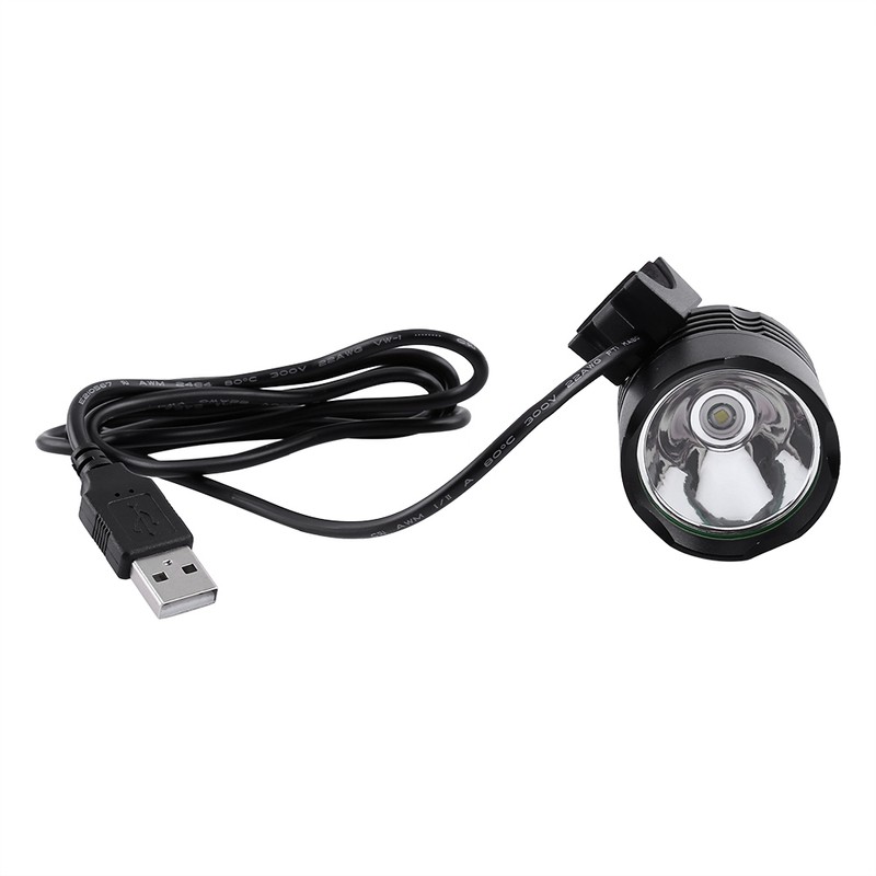 Waterproof 1200LM USB Bicycle Headlight Torch Light Strobe Front Light