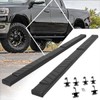 [Pair] 5 Inch Black Stainless Running Boards/Side Steps/Nerf Bars Compatible