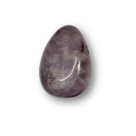 Edelstein Tropfen Anhänger | Lepidolith Stein | Lila Lepidolith Kettenanhänger