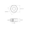 Offgridtec A2 V2A Stainless Steel Nuts DIN 934/ISO, Pack of