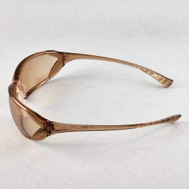 Gateway Metro Safety Glasses Full Face Caramel Frame Bronze Mirror Lens ANSI Z87