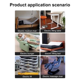 Linear Motion Actuators, 50 mm Hub, DC 12 V, Low Noise Internal Limit Switch, Mini Linear Actuator (Hub 50mm-8mm/s-70N)