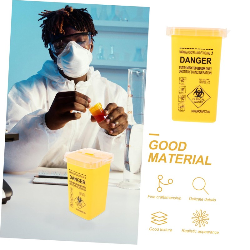 ORFOFE Container Multi Purpose Waste Bin for Disposal High Deep