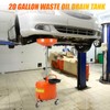8 Gallon Waste Oil Drain Tank, Portable Air Operated Drainer