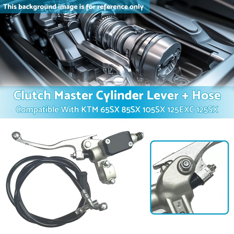 MAX COOL Clutch Master Cylinder Lever with Hose Suitable for