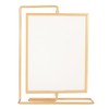 Y5578 Gold Metal Rotating Photo Frame Double Sided Rotating Floating