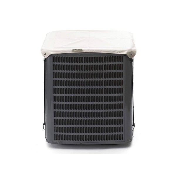 Covermates Armor Top Air Conditioner Cover - Light Weight Material, Weather Resistant, Armor Plates, AC & Equipment-Khaki