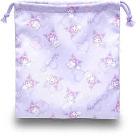 Kouami Creation Drawstring Bag, M, Chromy, Purple, 138016, For Schools, Infants, Children, Entrance, Excursions, Learning