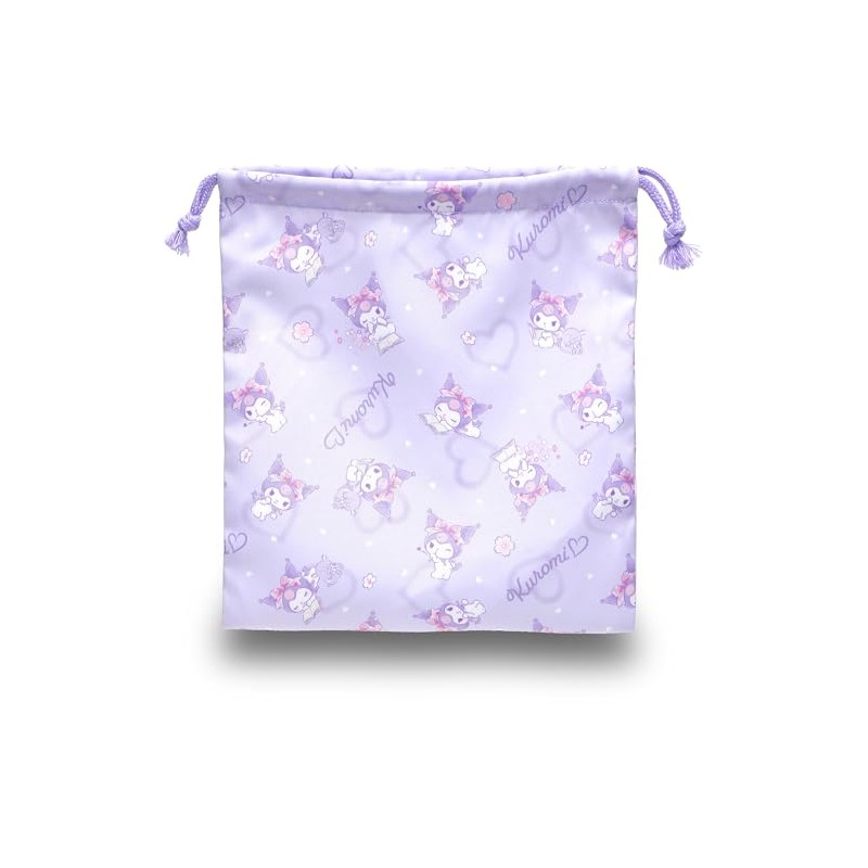 Kouami Creation Drawstring Bag, M, Chromy, Purple, 138016, For Schools,