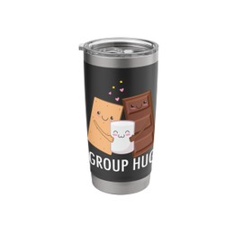 S'Mores Group Hug Graham Cracker Chocolate Bar Chocolate Stainless Steel Insulated Tumbler