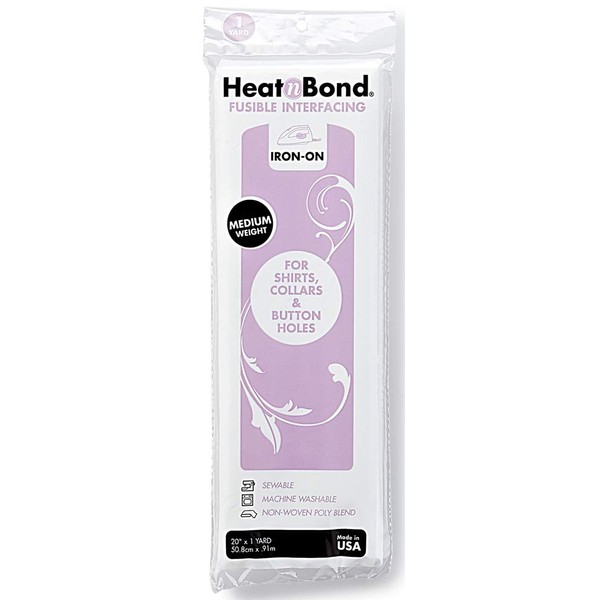 HeatnBond Heat'n Bond 102974 Medium Weight Iron-On Fusible Interfacing