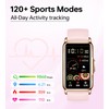 PLAZOR Smart Watches Fitness Tracker for Women(Pink) with 115 Sports