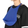 Adult Bib Portable Adjustable Silicone Dinning Eating Clothes Protector for