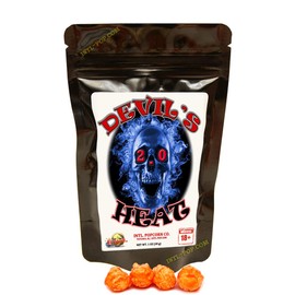 DEVIL'S HEAT 2.0 Challenge • Made with the Hottest Peppers on Earth! • 4M Scoville! • Popcorn Challenge! • Spicy Food Challenge! Can You Finish the Bag?