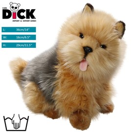 Carl Dick Australian Terrier sitting 14 inches, 35cm, Plush Toy, Soft Toy 2476
