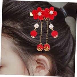 LALAFINA Retro Chinese Style Hairpin Girl Fringed Barrette Ancient Style Design for Boys and Girls