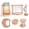 Smartwo Baby Montessori Musical Instruments,Wooden Percussion Xylophone Musical Toys for