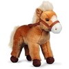 Animigos World of Nature 24cm Plush Horse with Bridle Soft