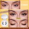 Reusable Magnetic Eyelashes Natural Look with Applicator, 1 Pair Magnetic