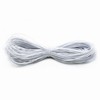 Amaney 0.8mm White Elastic Cord Beading Threads Stretch String Fabric