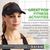 Gaiam Sombrero de Visera, Color Negro