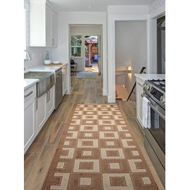 Custom Size Hallway Runner Rug Grey Color 31 inch Wide Select Your Length Non-Slip (Skid Resistance) Rubber Backing 13 feet x 31 inch (Color Options Available)