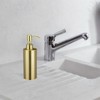 Fenteer 260ml Gold Soap Dispenser Hand Soap Dispenser for Kitchen