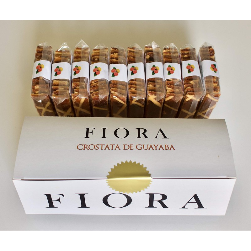 Guava Crostata ( Crispy sweet pastry covered with Caribbean Guava