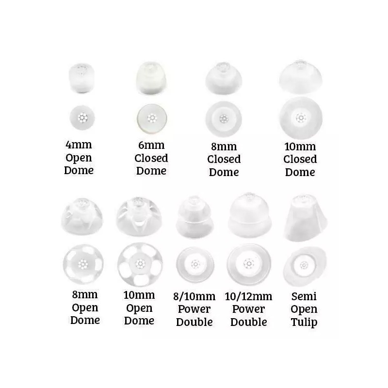 Connexx, Rexton, Siemens, Miracle Ear Click Domes Siemens Signia Rexton