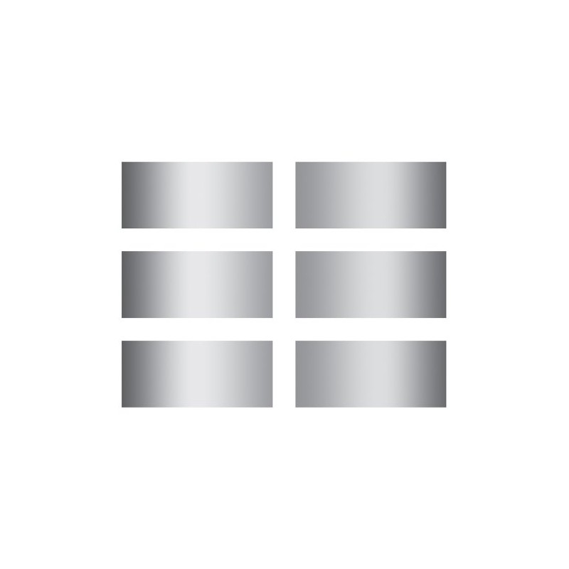 EUREKA Rectangles Scratch-Off Stickers