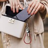 Soleebee Card Holder Bracelets, Bling Rhinestone Lanyard with Key Ring,