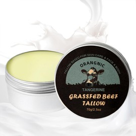 Beef Tallow, Beef Tallow Moisturiser, Beef Tallow Balm, Beef Tallow for Skin, Beef Tallow and Honey Balm, Beef Tallow 100% for Skin Full Body Moisturizer (3, Frankincense)