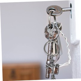 VILLFUL Keychain Keys Cross Jesus Charm Key Pendant Cross Pendant for Decorative Present