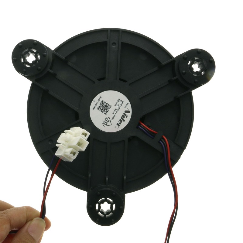 WR60X28408 Evaporator Cooling Fan Replacement DC 12V for GE and