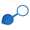 Windshield Wiper Washer Fluid Cap, Blue PE Reservoir Tank Bottle