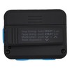 Gymboss Interval Timer and Stopwatch – Soft Coating Black/Blue