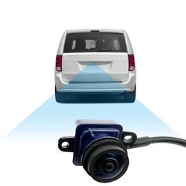 Rear View Back Up Camera Multiangle Views,Compatible with Chrysler Town & Country 2011-2016 Dodge Grand Caravan 2011-2020 Reversing Camera Replaces 4672639AA