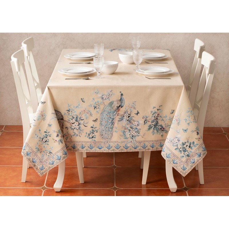 Maison d' Hermine 100% Cotton Table Cover - 70"x70" Square