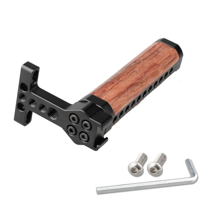 camvate Top Handle Cheese Handle Natural Wood Grip 1/4 "&