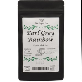Earl Grey Rainbow Loose Leaf Tea, Bergamot Oil, Resealable Pouch (50g, Earl Grey Rainbow)