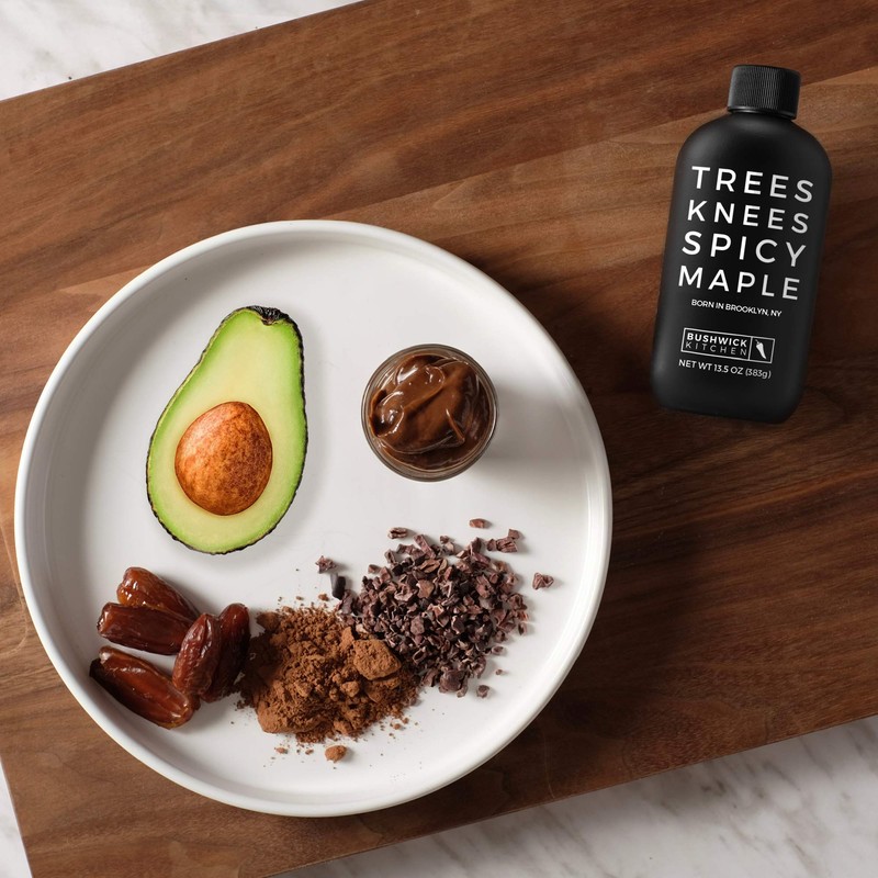 Trees Knees Spicy Maple Syrup, Grade-A Organic Maple Syrup with