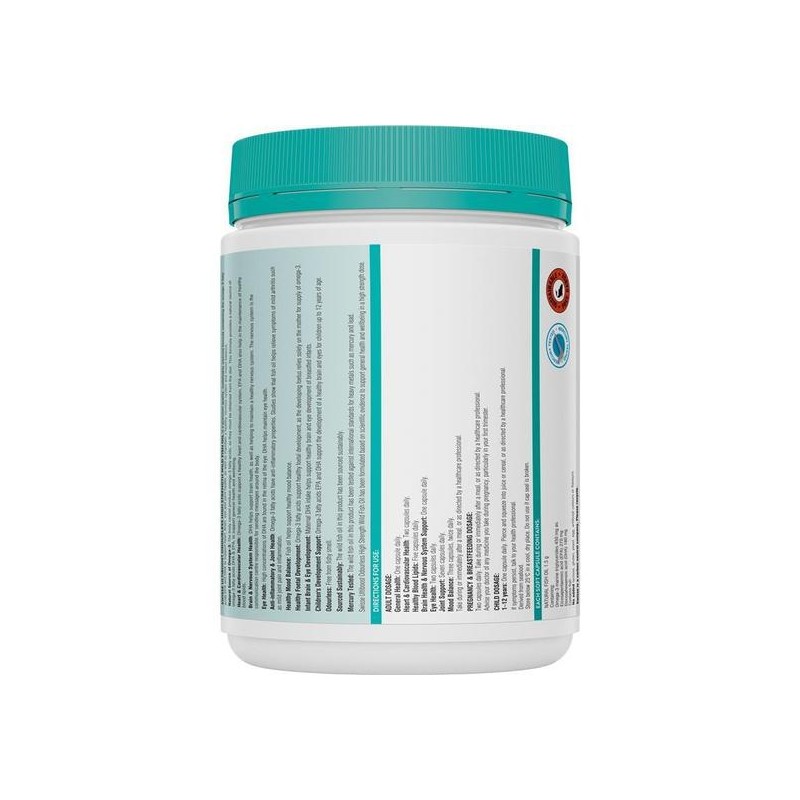 proxy Swisse Odorless Highly Concentrated Fish Oil 1500mg 200 Capsules